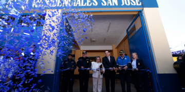 Inauguran subestación de la PNC en San José Pinula. / Foto: Alex Jacinto.