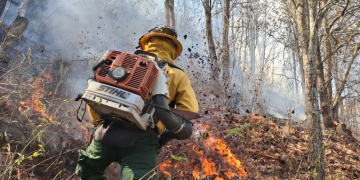 Conred llama a ser responsables con el uso del fuego./Foto: Conred.