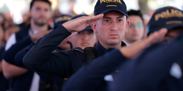 Inauguran nueva subestación de la PNC en San José Pinula. / Foto: Alex Jacinto.