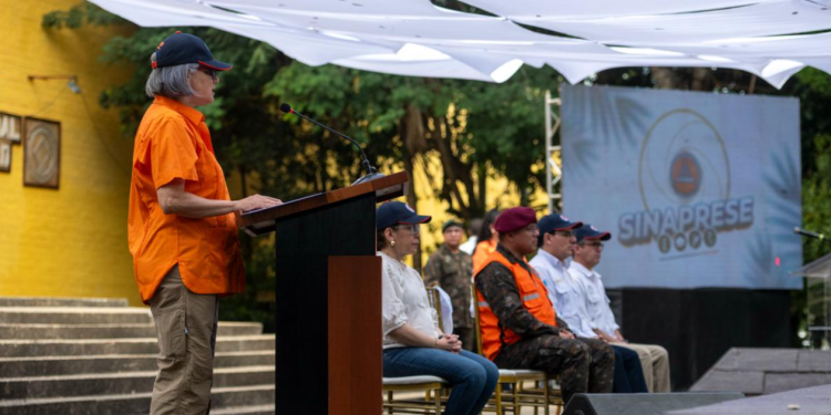 Inauguran el Sinaprese 2026. / Foto: Conred.