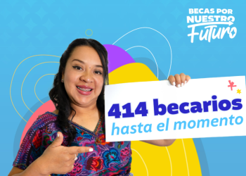 Becas por Nuestro Futuro ha otorgado más de 400 becas. / Foto: Segeplan.