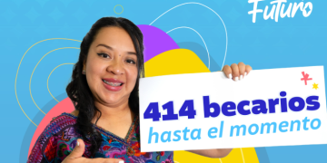 Becas por Nuestro Futuro ha otorgado más de 400 becas. / Foto: Segeplan.