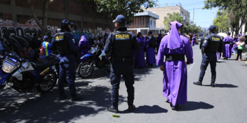 Como parte de las acciones para garantizar la seguridad ciudadana, la PNC también implementó su plan de seguridad de Semana Santa. / Foto: Mingob.