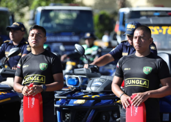 Las autoridades indicaron que el personal será distribuido estratégicamente en todo el país. / Foto: Mingob.