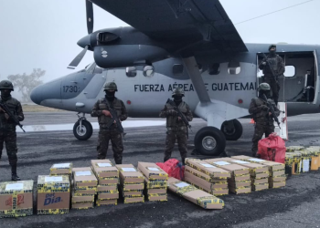 El decomiso se llevó a cabo el domingo 29 de marzo y continuó el lunes 30, como parte de un trabajo coordinado entre la División de Información Policial y el Ejército. / Foto: Ejército