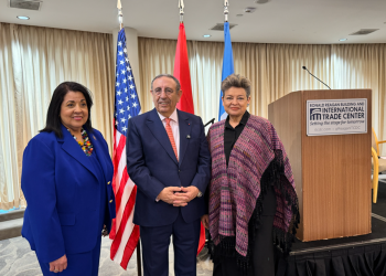 Primera dama Lucrecia Peinado destaca el valor de la diplomacia blanda./Foto: Gobierno de Guatemala.