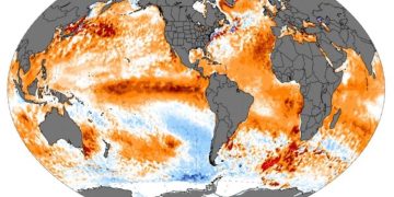 El fenómeno de "El Niño" ocurre cuando hay un aumento en la temperatura del océano Pacífico.