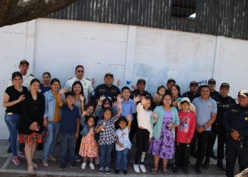 PNC recupera espacios con pinturas asociadas a la mara "18" y la mara "Salvatrucha". (Foto: PNC)