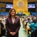 Vicepresidenta comparte el trabajo del Gobierno de Guatemala en la defensa del derecho de las mujeres y la prevención de futuros abusos. (Foto: Vicepresidencia)