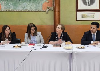 Delegados de la Misión Especial de la OEA en Guatemala. / Foto: @OEA_oficial.