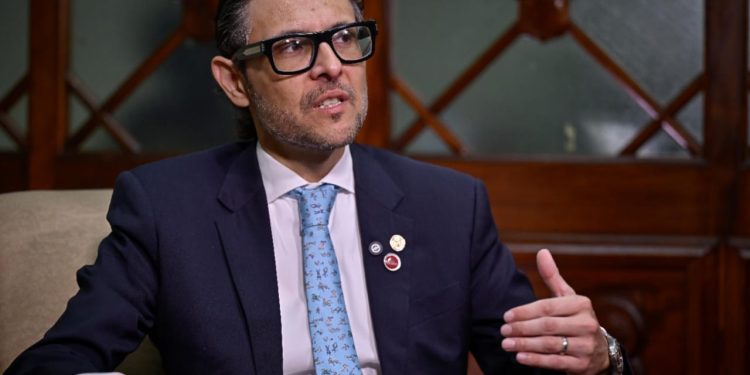 Procurador general de la Nación, Julio Saavedra. / Foto: Álvaro Interiano.