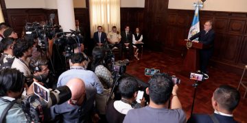 El presidente Bernardo Arévalo anuncia la prórroga del estado de prevención por otros 15 días.