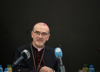 Cardenal Pierbattista Pizzaballa, patriarca latino en Jerusalen.