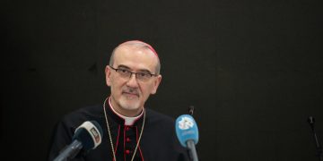 Cardenal Pierbattista Pizzaballa, patriarca latino en Jerusalen.