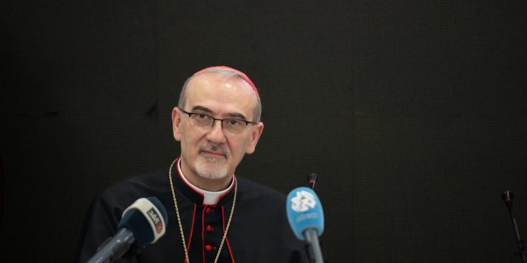 Cardenal Pierbattista Pizzaballa, patriarca latino en Jerusalen.