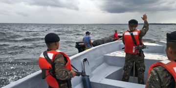 Perdonal de Dipesca, del MAGA, reforzó la vigilancia sobre cumplimiento de veda de pesca de langosta en el Caribe.