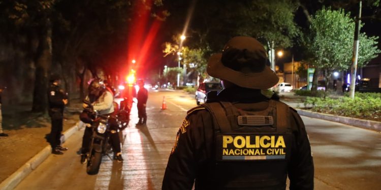 Operativos de seguridad en marco del estado de prevención. / Foto: PNC