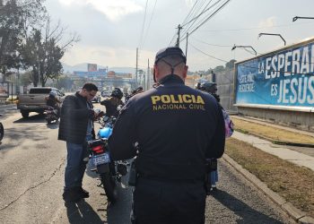 Operativos de seguridad PNC. / Foto: PNC