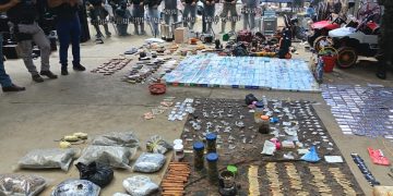 Hallazgos durante requisa focalizada. / Foto: SP