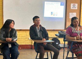 Promueven idioma "k'iche'" en Totonicapán./Foto: MCD.