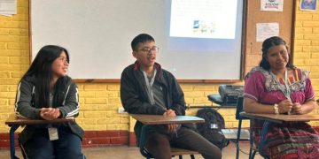 Promueven idioma "k'iche'" en Totonicapán./Foto: MCD.