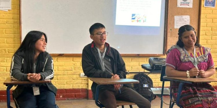 Promueven idioma "k'iche'" en Totonicapán./Foto: MCD.