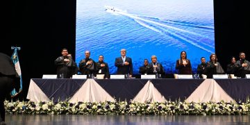 Acto de toma de posesión de los magistrados del TSE. / Foto: Byron de la Cruz.