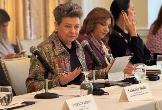 Primera dama de la Nación, doctora Lucrecia Peinado. / Foto: Gobierno de Guatemala.