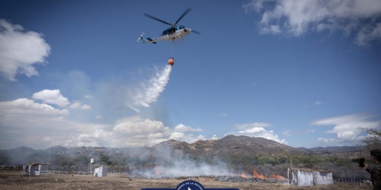 Mantienen coordinaciones para la atención y prevención de incendios forestales en Jutiapa