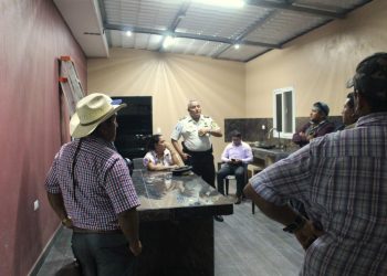 Supervisan instalaciones donde funcionará la nueva subestación policial en Mazatenango