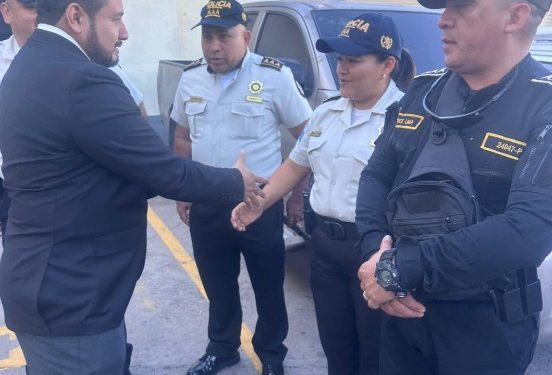 Gobernador de Jutiapa se reúne con PNC para fortalecer la seguridad del departamento
