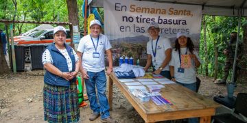 Fortalecen acciones de ordenamiento y prevención en Lanquín durante Semana Mayor 2026