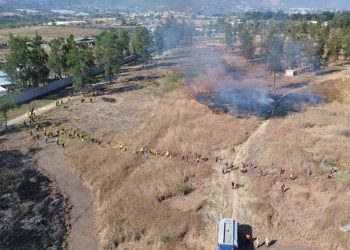 Baja Verapaz realiza tercer simulacro nacional de supresión de incendios forestales