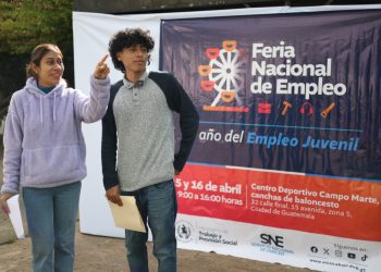 Inicia Feria Nacional del Empleo en la Ciudad de Guatemala./Foto: Mintrab.