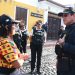 Gobernadora de Sacatepéquez supervisa el operativo de seguridad instalado en las inmediaciones del Hotel Casa Santo Domingo