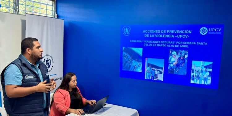 Avanzan acciones de la Comisión Departamental de Prevención de la Violencia y el Delito en Escuintla