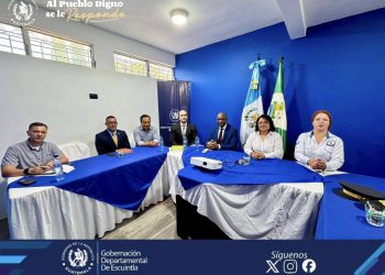 Escuintla marca hito en seguridad: Nace el Gabinete Departamental de Seguridad