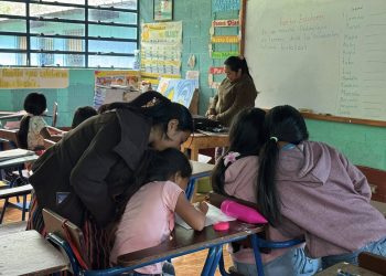Imparten idioma "uspanteko" en centros educativos de Uspantán, Quiché. / Foto: ALMG.
