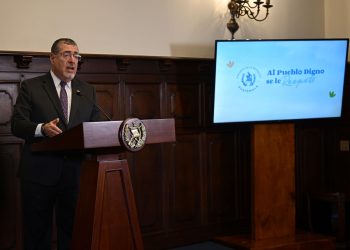 El presidente Bernardo Arévalo se refiere a la elección de fiscal general e importancia de la nueva CC.