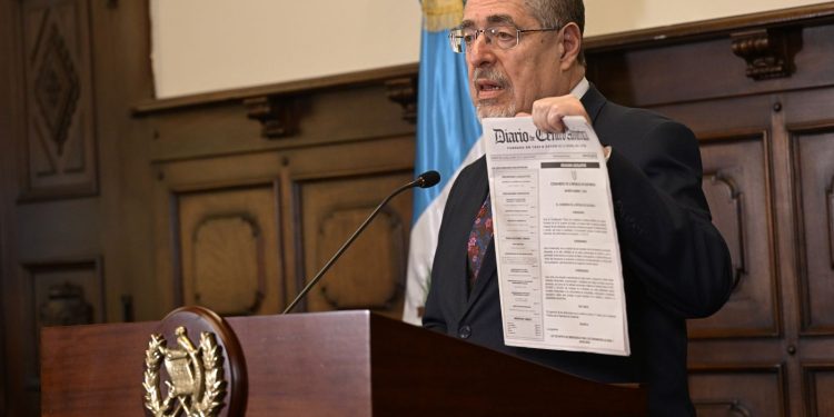 El presidente Bernardo Arévlo destaca la importancia del subsidio para la economía de los guatemaltecos.