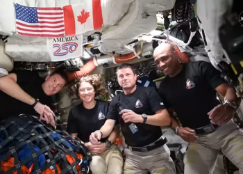 Los astronautas de la misión Artemis II cumplen este jueves el penúltimo día en el espacio.