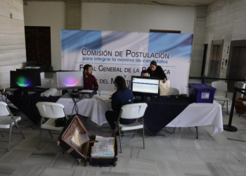 La Comisión de Postulación encargada de conformar la nómina de candidatos a fiscal general y jefe del Ministerio Público dio inicio este lunes 6 de abril a la fase de entrevistas / Foto: DCA