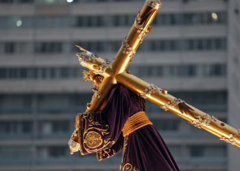 Así se vivió la semana santa en el centro histórico y la Antigua Guatemala