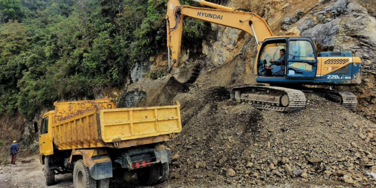 Proyecto de Zona Reina avanza en Chicamán./Foto: CIV.