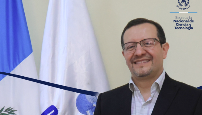 La Senacyt presentó al nuevo secretario, Ottoniel Monterroso. (Foto: Senacyt)