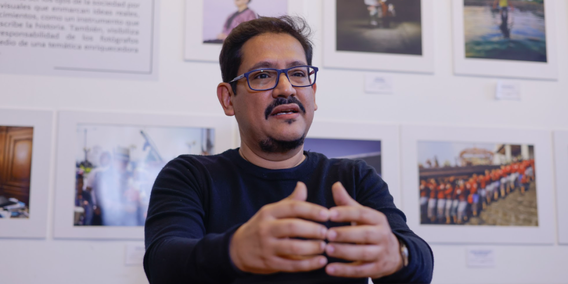 Walter López, coordinador del Observatorio sobre Violencia en la Asociación Civil Diálogos / Foto: Alvaro Interiano, archivo.