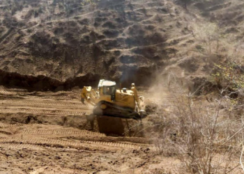 Así avanza el proyecto del Anillo Regional C-50 en Sansare, El Progreso./Foto: CIV.