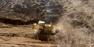 Así avanza el proyecto del Anillo Regional C-50 en Sansare, El Progreso./Foto: CIV.