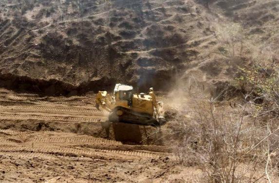 Así avanza el proyecto del Anillo Regional C-50 en Sansare, El Progreso./Foto: CIV.