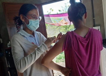 Ministerio de Salud impulsa la microplanificación para organizar las acciones contra el sarampión. (Foto: MSPAS)